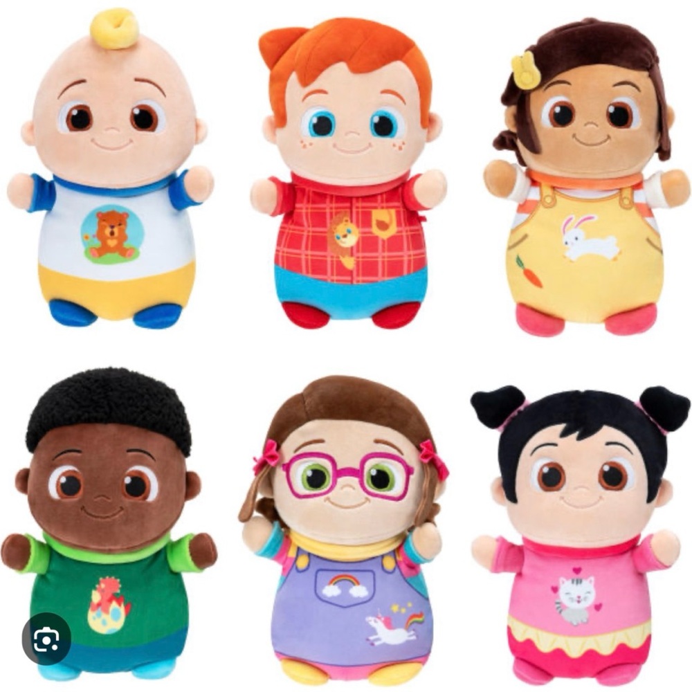Cocomelon Squishmallow Hug Mee Full Set
